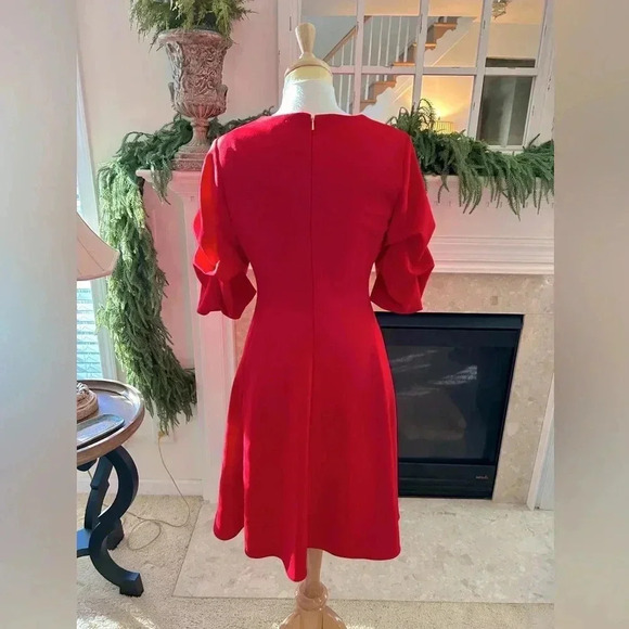 Gorgeous Donna Karan Red Cocktail/Party Dress - Picture 4 of 7